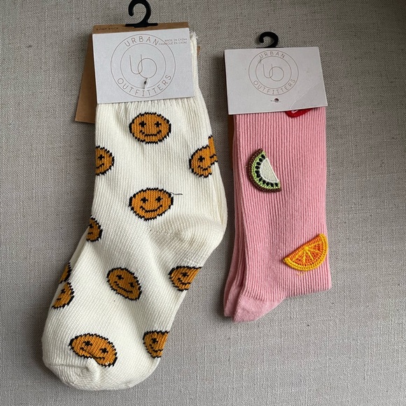 Urban Outfitters Accessories - NWT 2 Pairs of Urban Outfitters Socks